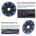 Metal Cutting Diamond Blade 5 X 7/8 Inch Cut off Wheel for Rebar Sheet Metal