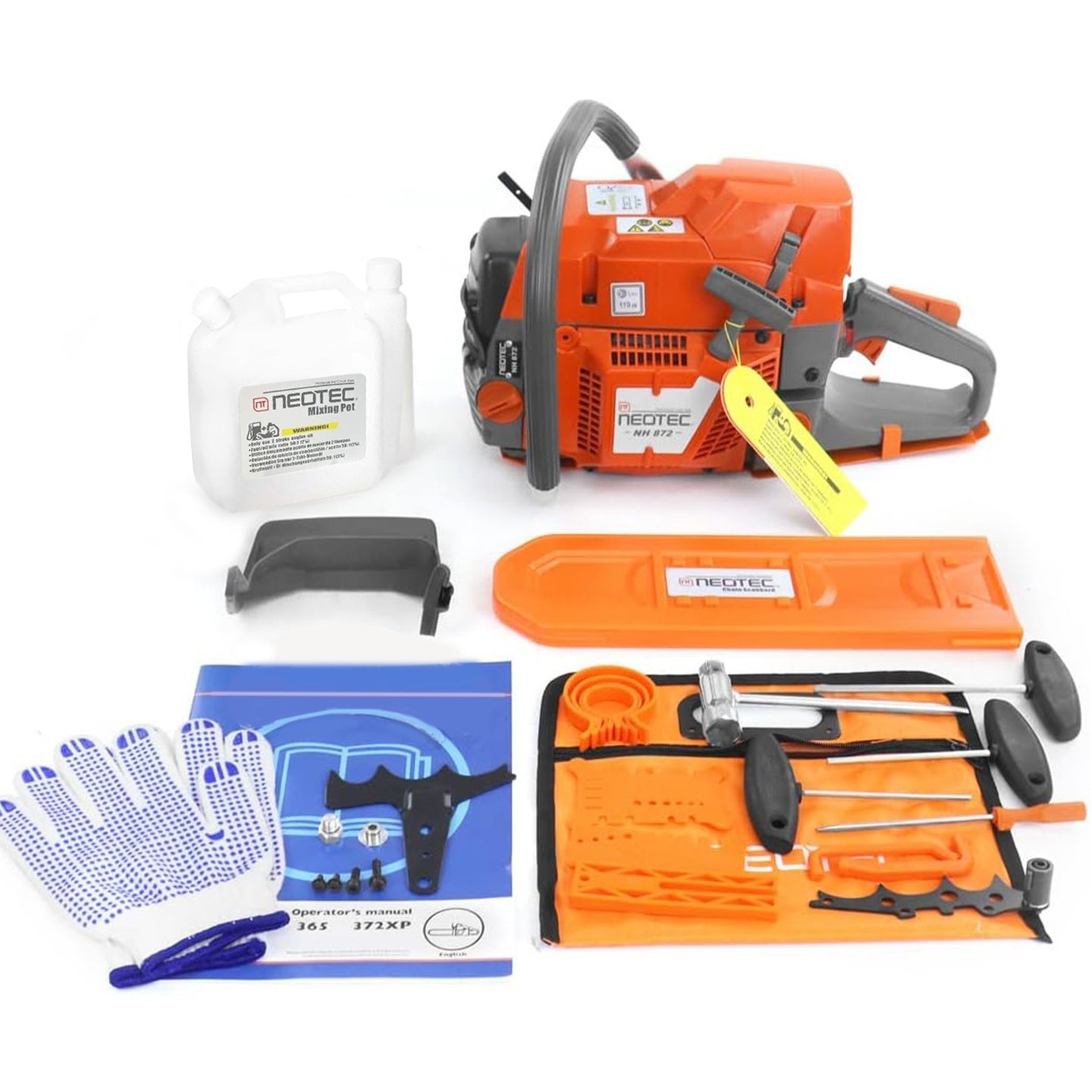 71Cc Gas Chainsaw Power Head Compatible with Husqvarna 372XP Milling Tree No Bar