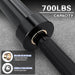 7FT Olympic Barbell Bar 45LB Powerlifting 700LB Capacity Weightlifting Bar