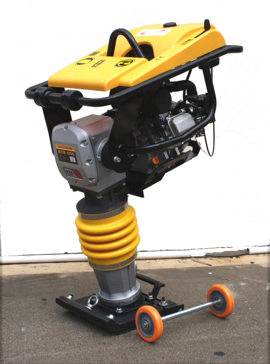 196Cc 6.5HP Dirt Jumping Jack Tamping Rammer Tamper & Walkbehind Plate Compactor