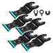 5 PCS Carbide Oscillating Tool Blades, Professional Multi Tool Blades Kits for Bolts Screws Hard Material Metal Nails Drywall, Multitool Blades Fit Dewalt Bosch Milwaukee Ryobi