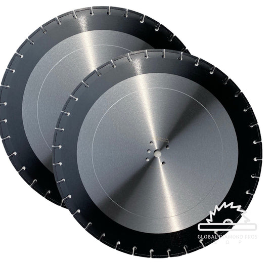 26” X .160” Diamond Walk behind Asphalt Saw Blade for Road Cutting Professional