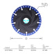 Metal Cutting Diamond Blade 5 X 7/8 Inch Cut off Wheel for Rebar Sheet Metal